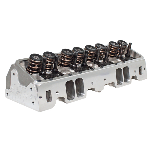AFR Aluminum Cylinder Head, 23° SBC 227cc Competition Package Heads, standard exhaust, 65cc chambers, Assembled, Pair