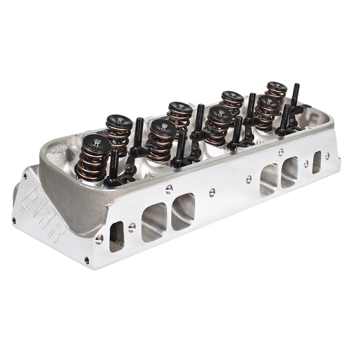 AFR Cylinder Head, 24° BBC 265cc Oval Port Partially CNC Ported, Race Ready, Complete w/Hydraulic Roller Springs, w/CNC 112cc chambers, Pair