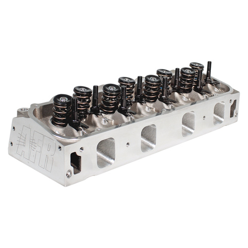AFR Cylinder Head, 14� BBF 280cc Partial CNC ported, 85cc chambers, Stock Exhaust Port Location, assembled w/ 1.550 OD Hydraulic Roller Valve Springs,