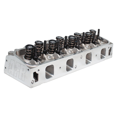 AFR Cylinder Head, 14° BBF 295cc Fully CNC ported, 75cc chambers, Stock Exhaust Port Location, assembled w/ 1.550 OD Hydraulic Roller Valve Springs, P