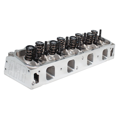 AFR Cylinder Head, 14° BBF 315cc Fully CNC ported, 75cc chambers, w/valve job, .250 (1/4 in.) Raised Exhaust Port Location, No Parts, Ready for assemb