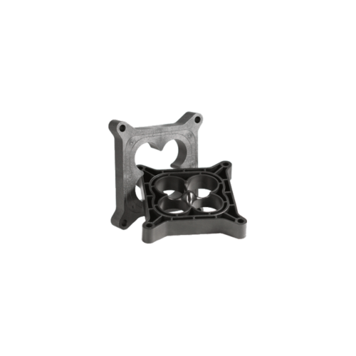 SBC 1” Phenolic Carb Spacer Open Clover Leaf, for  Holley #4150