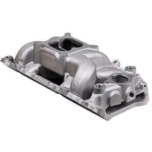 AFR Intake Manifold, BBC Magnum Oval Port Dual Plane Aluminum for 4150 Carb Standard Deck 9.8"