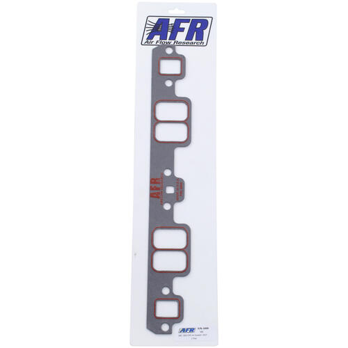 AFR SBC Intake Gasket 180cc - 195cc Street  2.130 H x 1.30 W