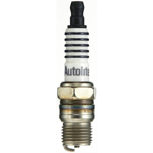 AUTOLITE Spark Plug, Racing, Copper Core, Tapered Seat, 14mm Thread, 0.460 in. Reach, Each