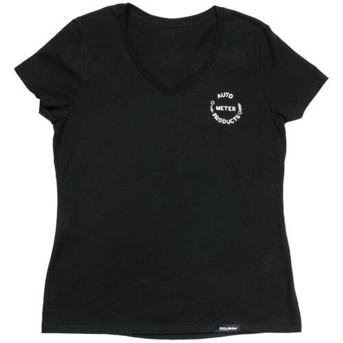Autometer T-Shirt, Women'S Small, Black, 'Vintage' , Gear
