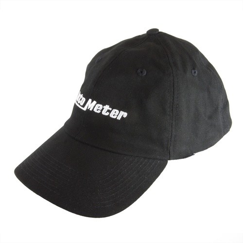 Autometer Black COTTON NU-FIT HAT