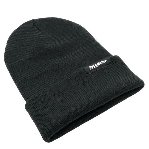 Autometer Hat, Knit, Black, Fold Cuff, 'Autometer', Gear