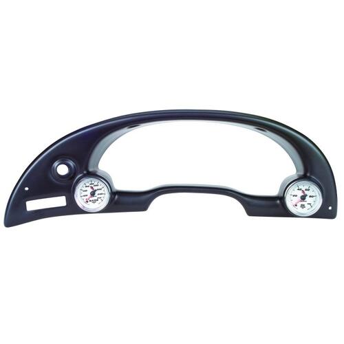 Autometer Gauge Mount, Instrument Cluster Bezel, Dual, 2 1/16", Ford Mustang 94-00 Sn95, Mounting So