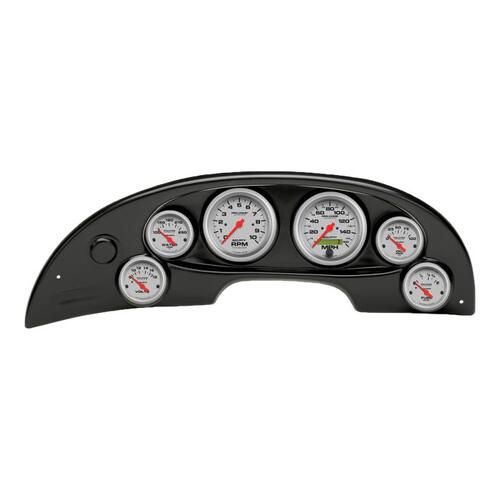 Autometer Direct Fit Dash Kit, (3 3/8" X2, 2 1/16" X4), Ford Mustang 94-04, Ultra-Lite, Ultra-Lite