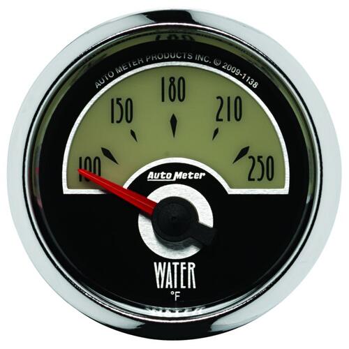 Autometer Gauge, Water Temp, 2 1/16", 250ºf, Elec, Cruiser, Cruiser