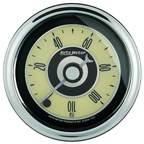 Autometer Gauge, Oil Press, 2 1/16", 100Psi, Digital Stepper Motor, Cruiser Ad, Cruiser Ad