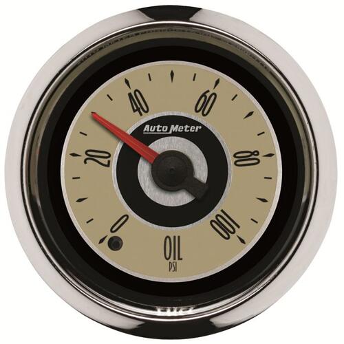 Autometer Gauge, Oil Press, 2 1/16", 100Psi, Digital Stepper Motor, Cruiser, Cruiser