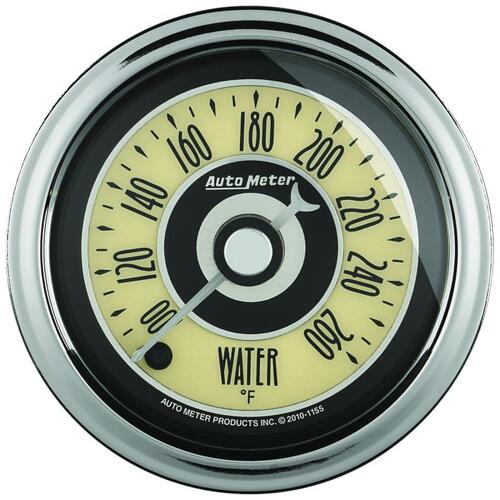 Autometer Gauge, Water Temp, 2 1/16", 260ºf, Digital Stepper Motor, Cruiser Ad, Cruiser Ad