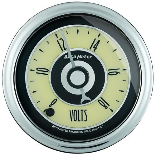 Autometer Gauge, Voltmeter, 2 1/16", 18V, Digital Stepper Motor, Cruiser Ad, Cruiser Ad
