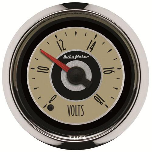 Autometer Gauge, Voltmeter, 2 1/16", 18V, Digital Stepper Motor, Cruiser, Cruiser
