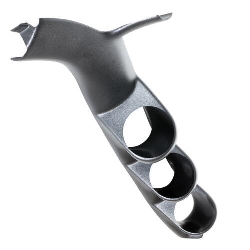Autometer Gauge Mount, A-Pillar, Full, Triple, 2 5/8", Mustang 87-93 (Coupe) Fox, Mounting Solutions