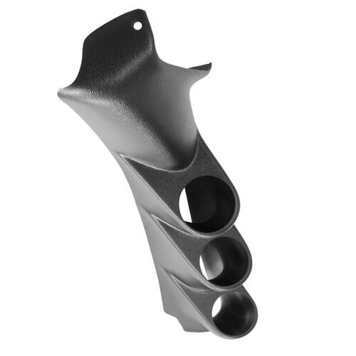Autometer Gauge Mount, A-Pillar, Full, Triple, 2 1/16", Mustang 01-04 (Convertible) Sn95, Mounting S