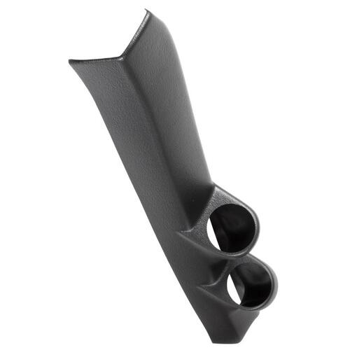 Autometer Gauge Mount, A-Pillar, Full, Dual, 2 1/16", Camaro/Firebird 82-92 (Coupe), Mounting Soluti
