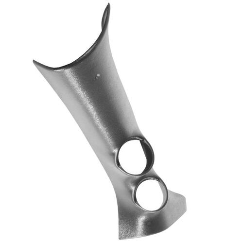 Autometer Gauge Mount, A-Pillar, Full, Dual, 2 1/16", Cobalt/Ss 05-07 (2 Dr.), Mounting Solutions