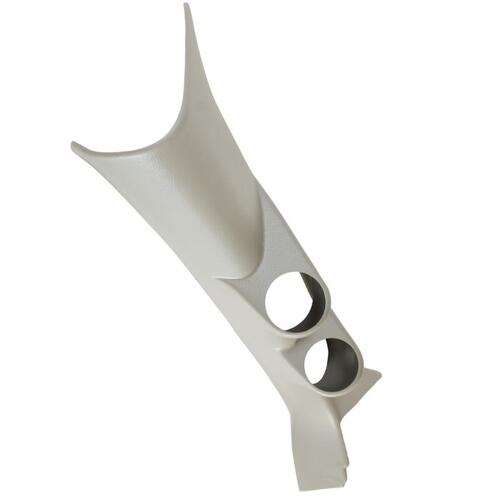 Autometer Gauge Mount, A-Pillar, Full, Dual, 2 1/16", Tan, Dart 13-16, Mounting Solutions