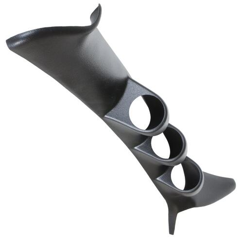 Autometer Gauge Mount, A-Pillar, Full, Triple, 2 1/16", Pontiac Grand Prix 97-03, Mounting Solutions