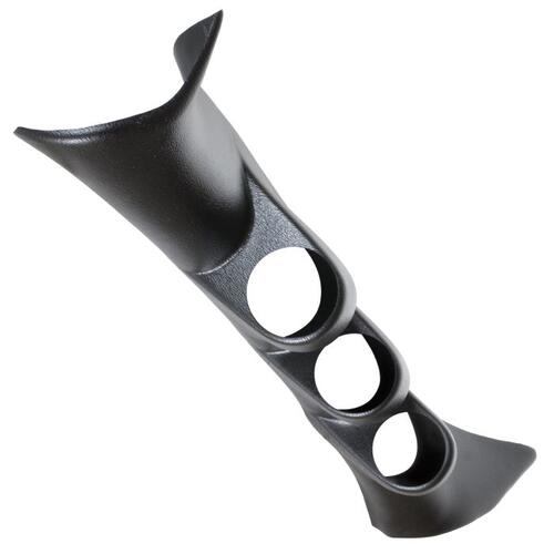 Autometer Gauge Mount, A-Pillar, Full, Triple, 2 1/16", Pontiac Grand Am 99-04, Mounting Solutions