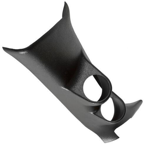 Autometer Gauge Mount, A-Pillar, Full, Dual, 2 1/16", Challenger 08-14, Mounting Solutions