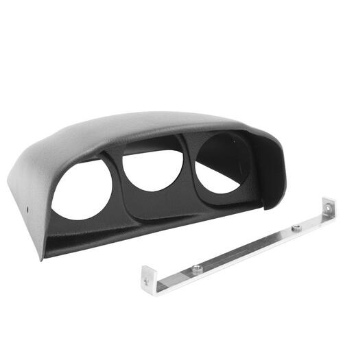 Autometer Gauge Mount, Dash Top, Triple, 2 1/16", Dodge Ram 03-09, Mounting Solutions