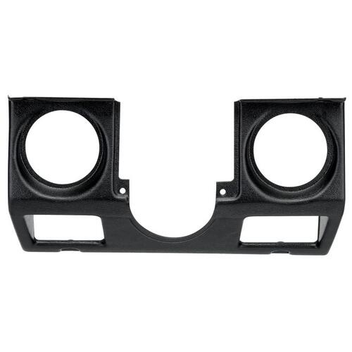Autometer Gauge Mount, Direct Fit, Tach/Speed (3 3/8" X2), Jeep Wrangler 87-95 Yj, Mounting Solution