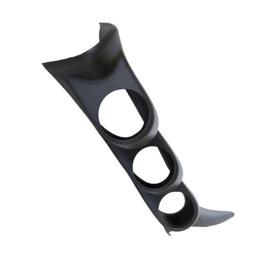 Autometer Gauge Mount, A-Pillar W/Spkr, Full, Triple, 2 1/16", Silverado/Sierra 99-07, Mounting Solu