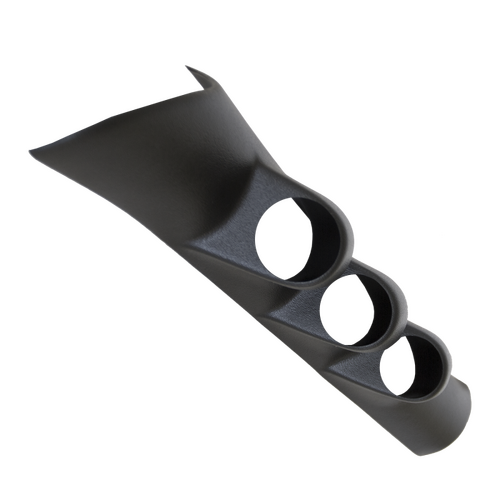 Autometer Gauge Mount, A-Pillar, Full, Triple, 2 1/16", Dodge Ram 98-02, Mounting Solutions