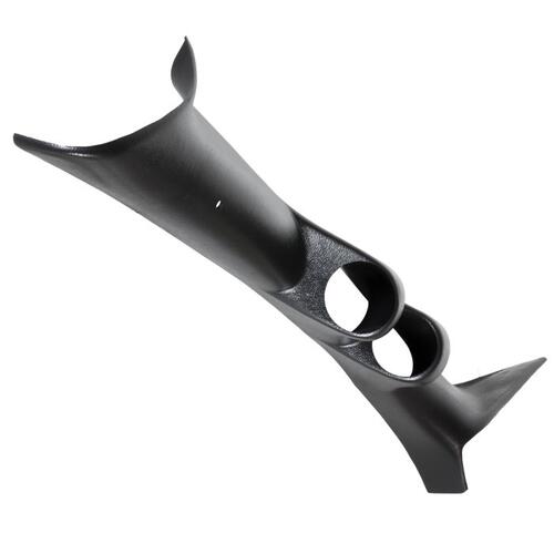 Autometer Gauge Mount, A-Pillar, Replacement, Dual, 2 1/16", Ford F150 04-08, Mounting Solutions