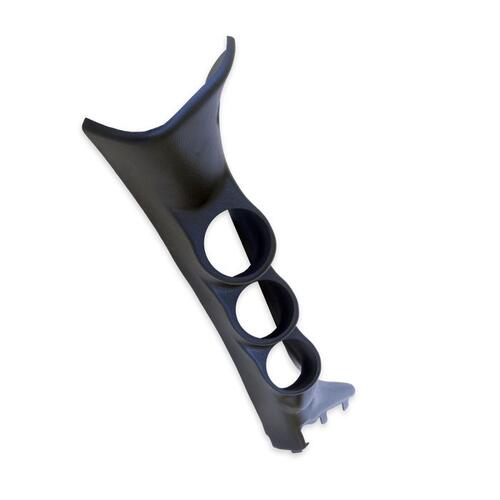 Autometer Gauge Mount, A-Pillar, Replacement, Triple, 2 1/16", Ford F150 09-14, Mounting Solutions