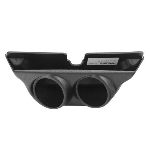 Autometer Gauge Mount, Overhead Console, Dual, 2 1/16", Ram 03-08/Super Duty 99-04, Mounting Solutio