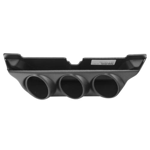 Autometer Gauge Mount, Overhead Console, Triple, 2 1/16", Ram 03-08/Super Duty 99-04, Mounting Solut