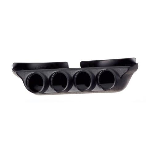 Autometer Gauge Mount, Overhead Console, Quad, 2 1/16", Ram 03-08/Super Duty 99-04, Mounting Solutio