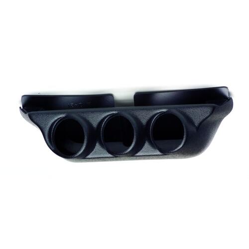 Autometer Gauge Mount, Overhead Console, Triple, 2 1/16", Silverado/Sierra 99-07, Mounting Solutions