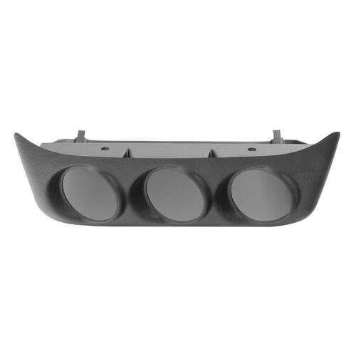 Autometer Gauge Mount, Dash Console Lower, Triple, 2 1/16", Mitsubishi Evo 8 03-07, Mounting Solutio