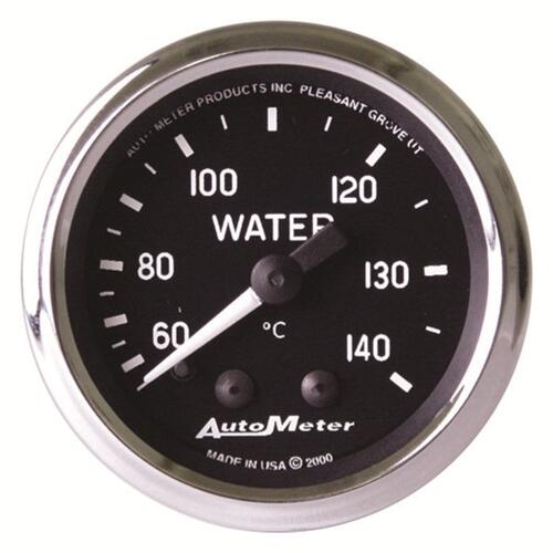 Autometer Gauge, Water Temp, 2 1/16", 60-140ºc, Mechanical, Cobra, Cobra