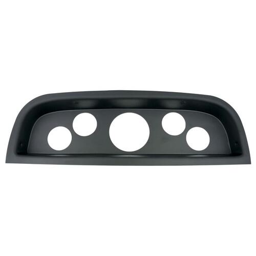 Autometer Gauge Mount, Direct Fit, (3 3/8" X1, 2 1/16" X4), Chevrolet Truck 60-63, Mounting Solution