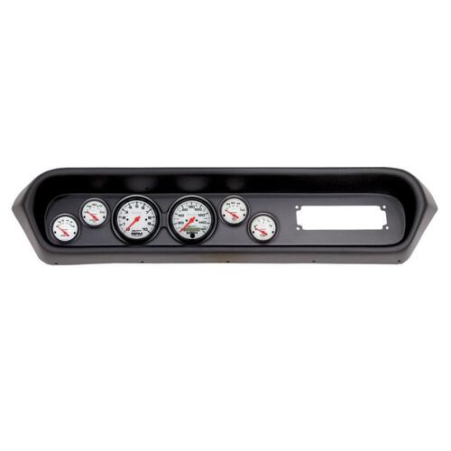 Autometer Direct Fit Dash Kit, (3 3/8" X2, 2 1/16" X4), Pontiac Gto/Lemans 64-65, Phantom, Phantom