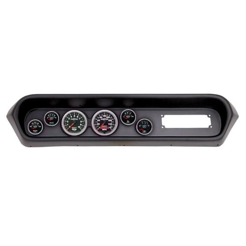 Autometer Direct Fit Dash Kit, (3 3/8" X2, 2 1/16" X4), Pontiac Gto/Lemans 64-65, Sport-Comp Ii, Spo