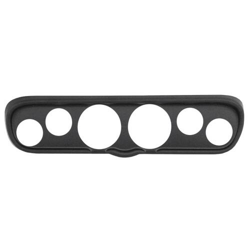Autometer Gauge Mount, Direct Fit, (3 3/8" X2, 2 1/16" X4), Ford Mustang 66, Mounting Solutions