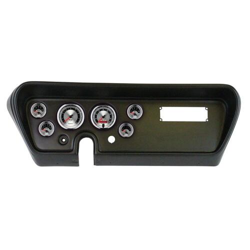 Autometer Direct Fit Dash Kit, (3 3/8" X2, 2 1/16" X4), Pontiac Gto 66, American Muscle, American Mu