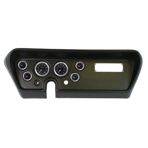 Autometer Direct Fit Dash Kit, (3 3/8" X2, 2 1/16" X4), Pontiac Gto 66, Chrono, Chrono