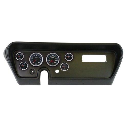 Autometer Direct Fit Dash Kit, (3 3/8" X2, 2 1/16" X4), Pontiac Gto 66, Cobalt, Cobalt