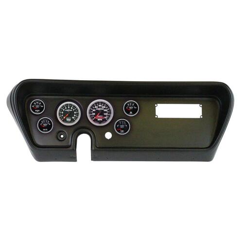 Autometer Direct Fit Dash Kit, (3 3/8" X2, 2 1/16" X4), Pontiac Gto 66, Sport-Comp Ii, Sport-Comp Ii