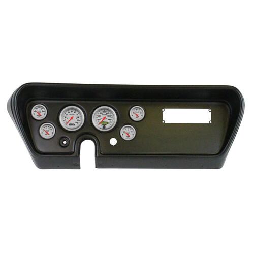 Autometer Direct Fit Dash Kit, (3 3/8" X2, 2 1/16" X4), Pontiac Gto 66, Ultra-Lite, Ultra-Lite
