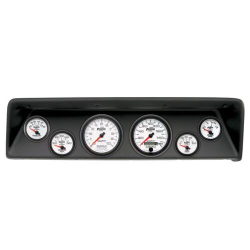 Autometer Direct Fit Dash Kit, (3 3/8" X2, 2 1/16" X4), Chevrolet Nova 66-67, Phantom Ii, Phantom Ii